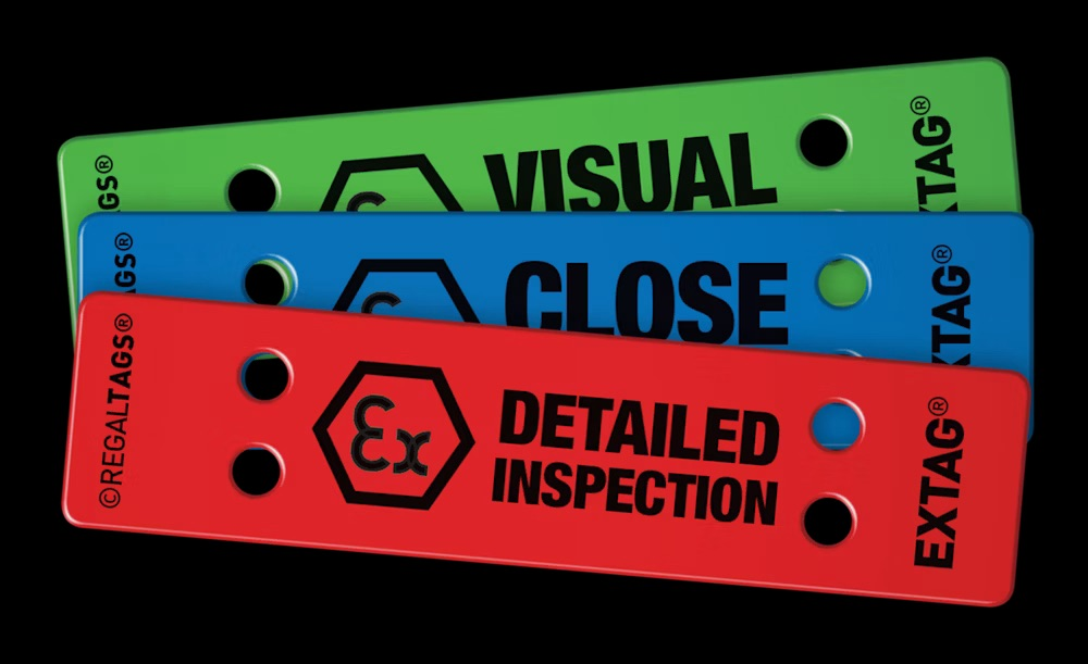 Extags for atex inspection