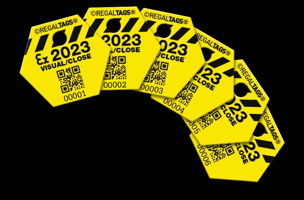 extags for atex inspection