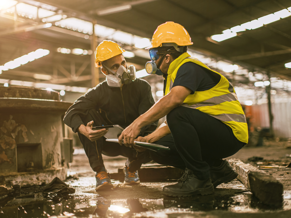 inspection tags oil leak