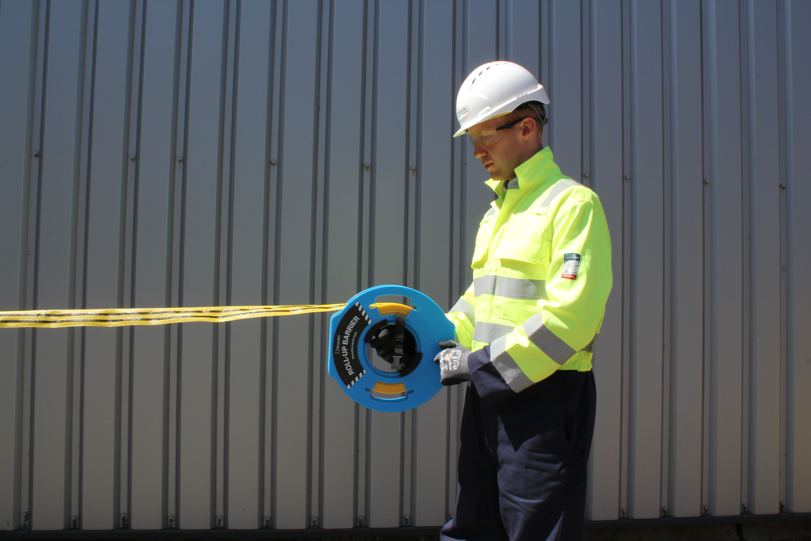 Barricade tape: Why reusable is the smarter choice for temporary safety barriers
