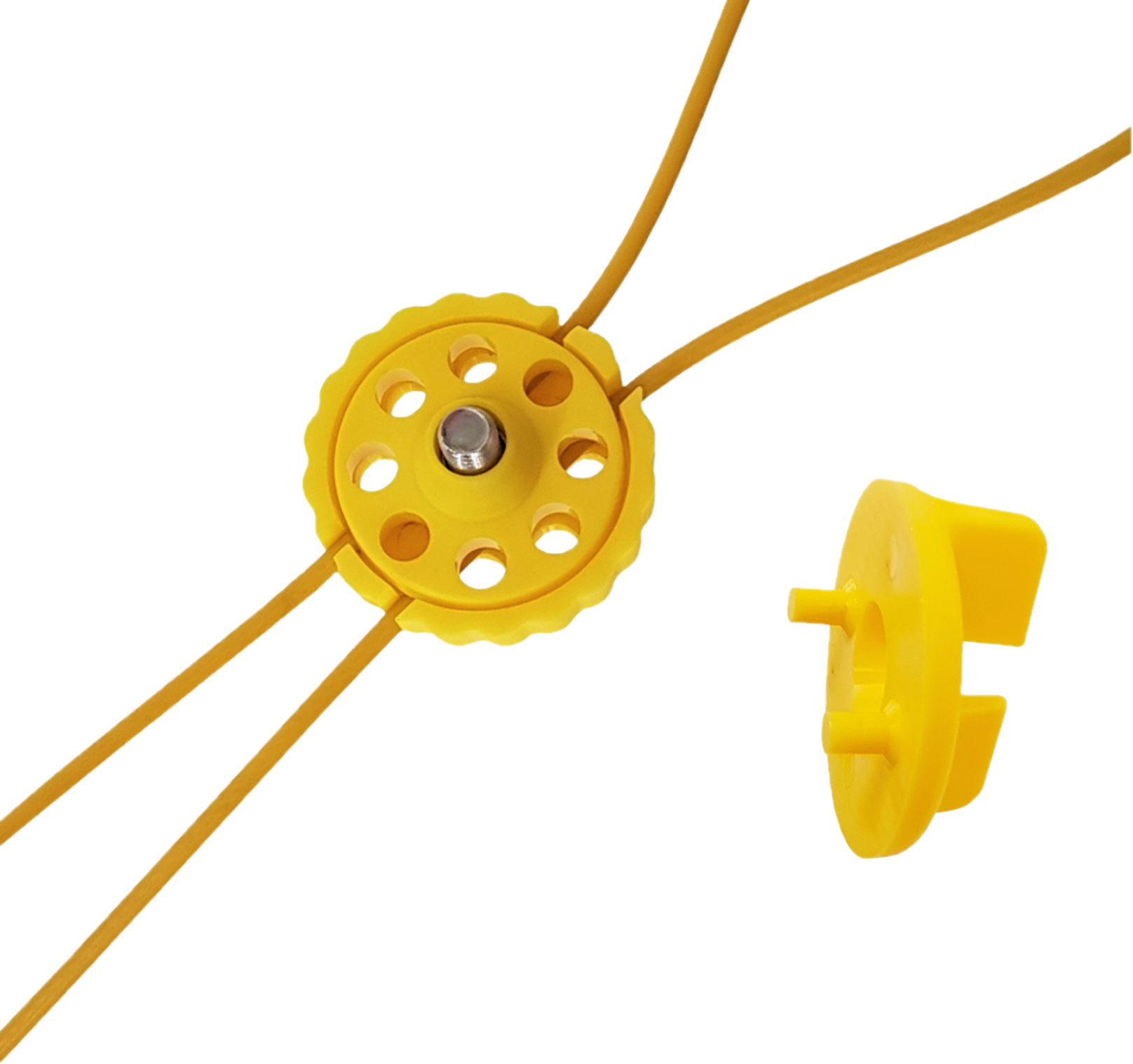 reusable cable lockout