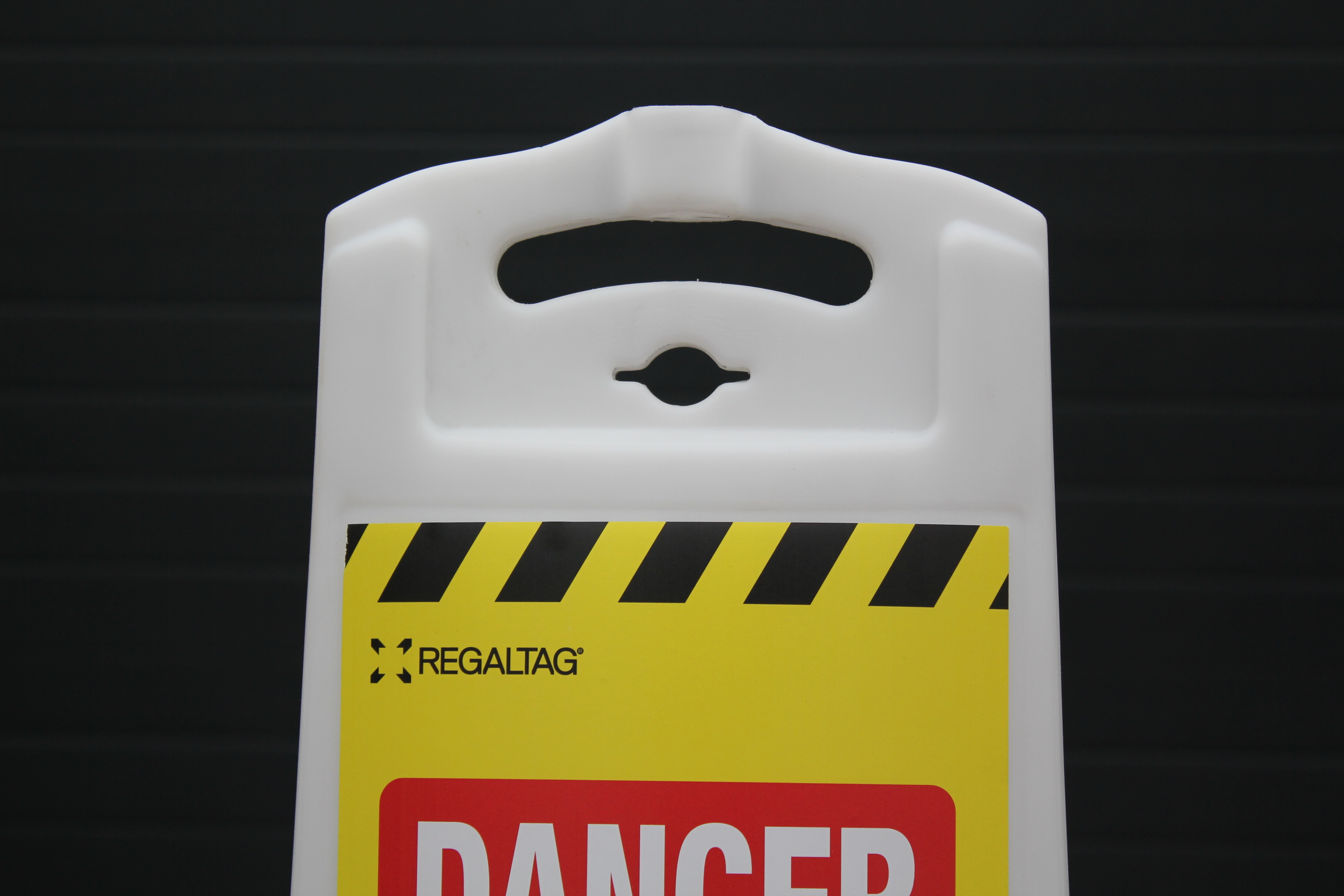 signage bollard handle