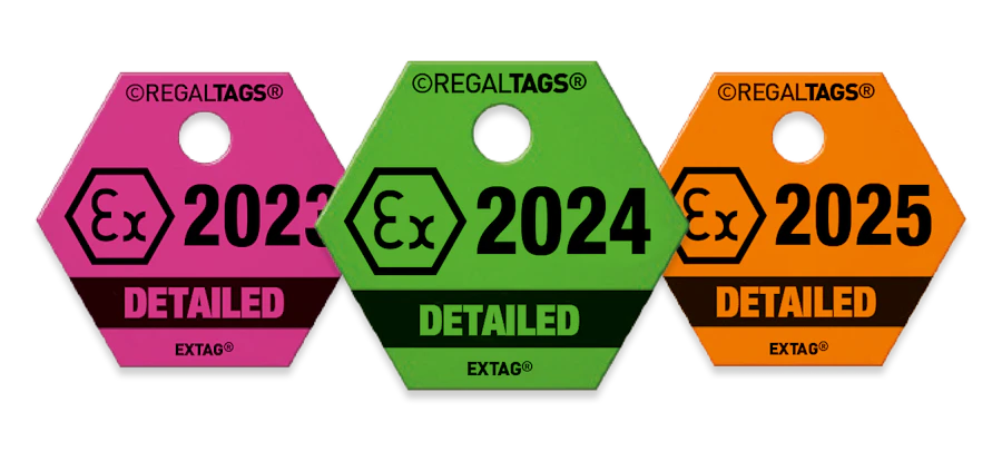 Ex Defect Tag EXTAG Inspection Tag Range | REGALTAG