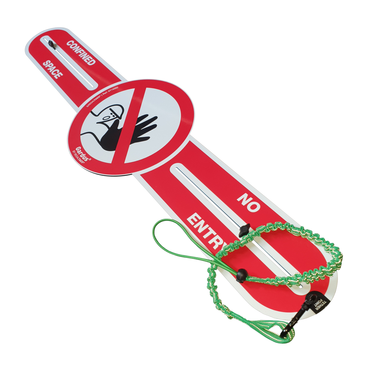 confined space barrier bar