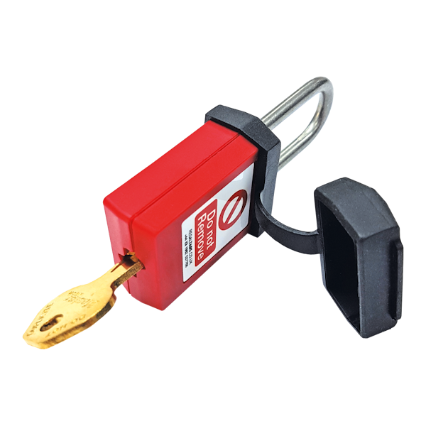 Safety Padlock in use