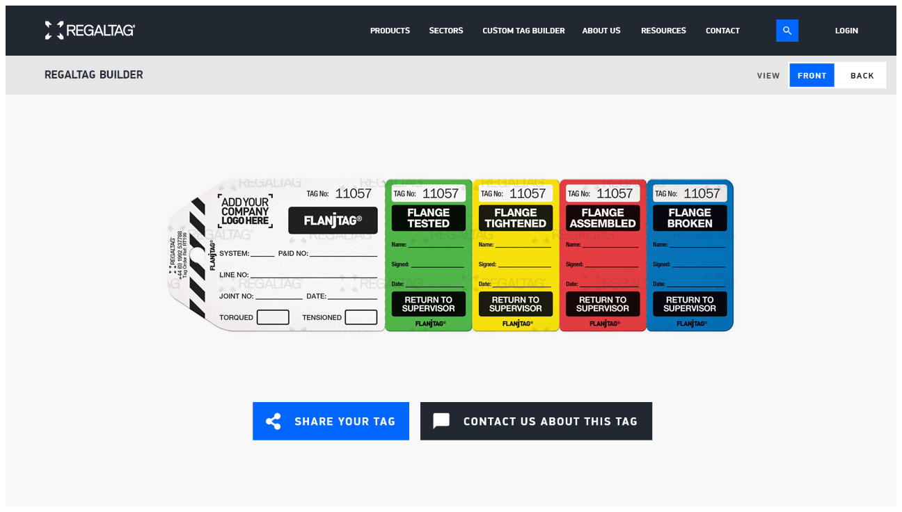 RegalTag Tag Builder